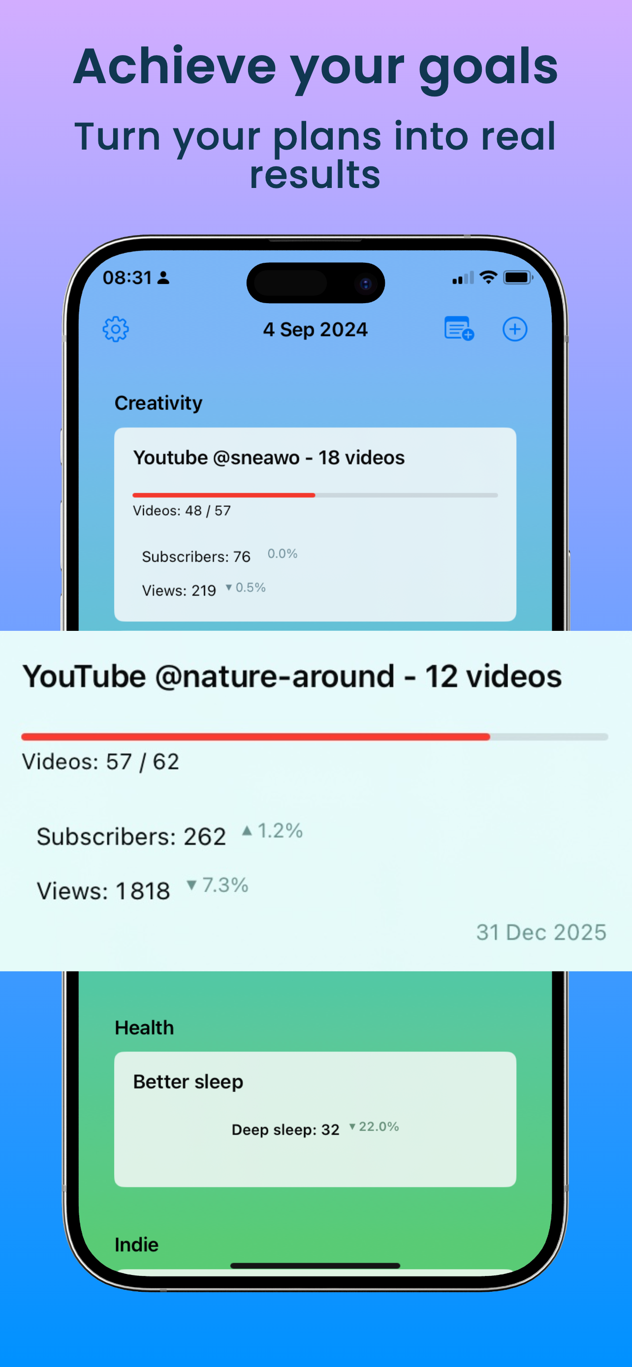 Goal Tracker - Life Progress