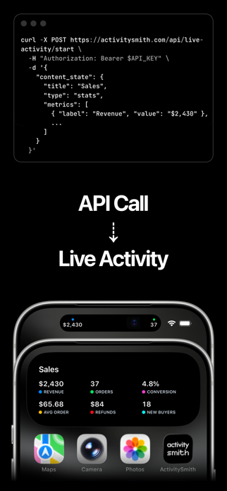 ActivitySmith - Push & Widgets Screenshot 2 of 8