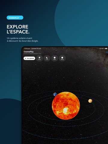 CosmoPlay iPad screenshot