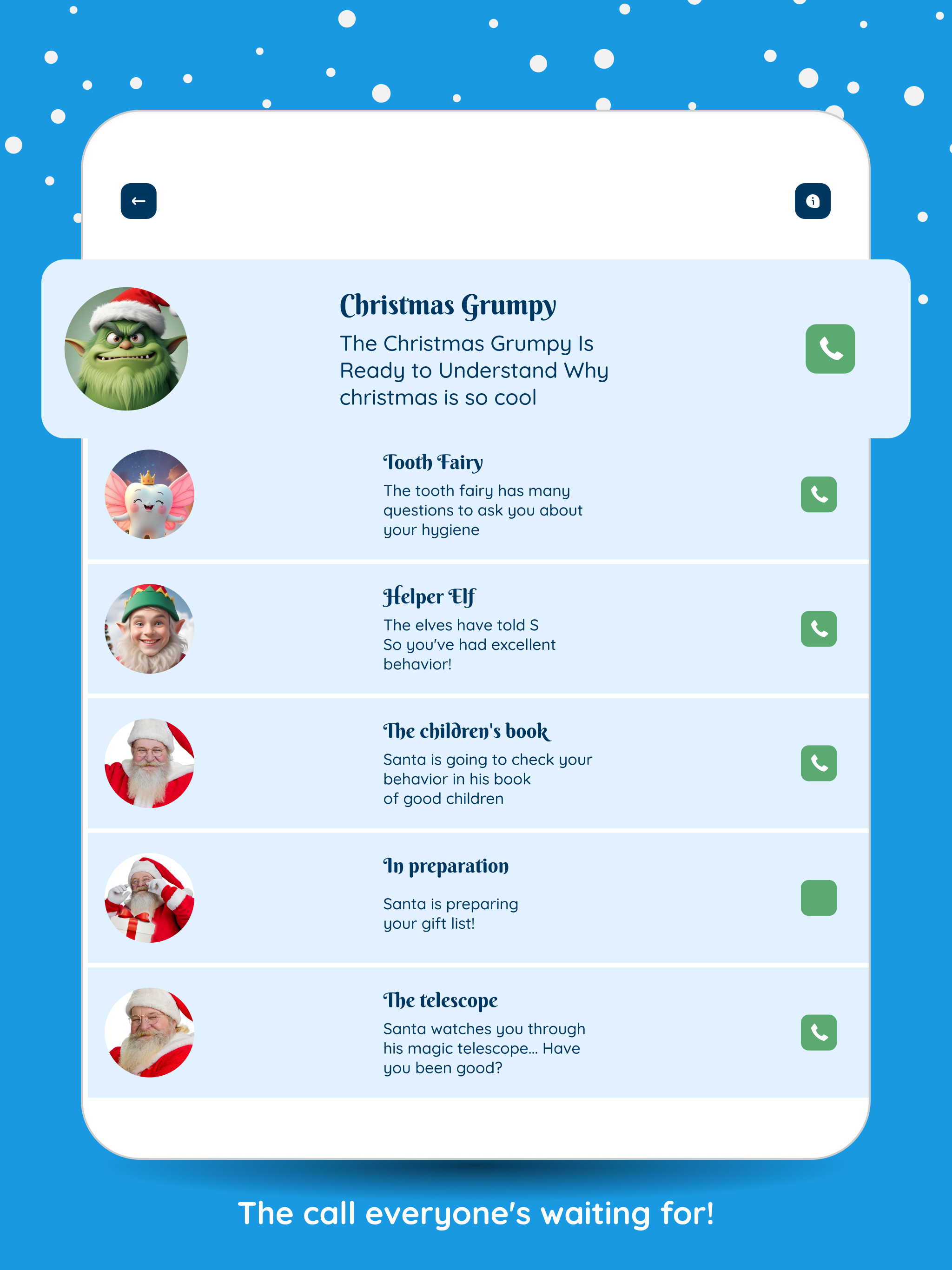 Speak to Santa Claus - Message