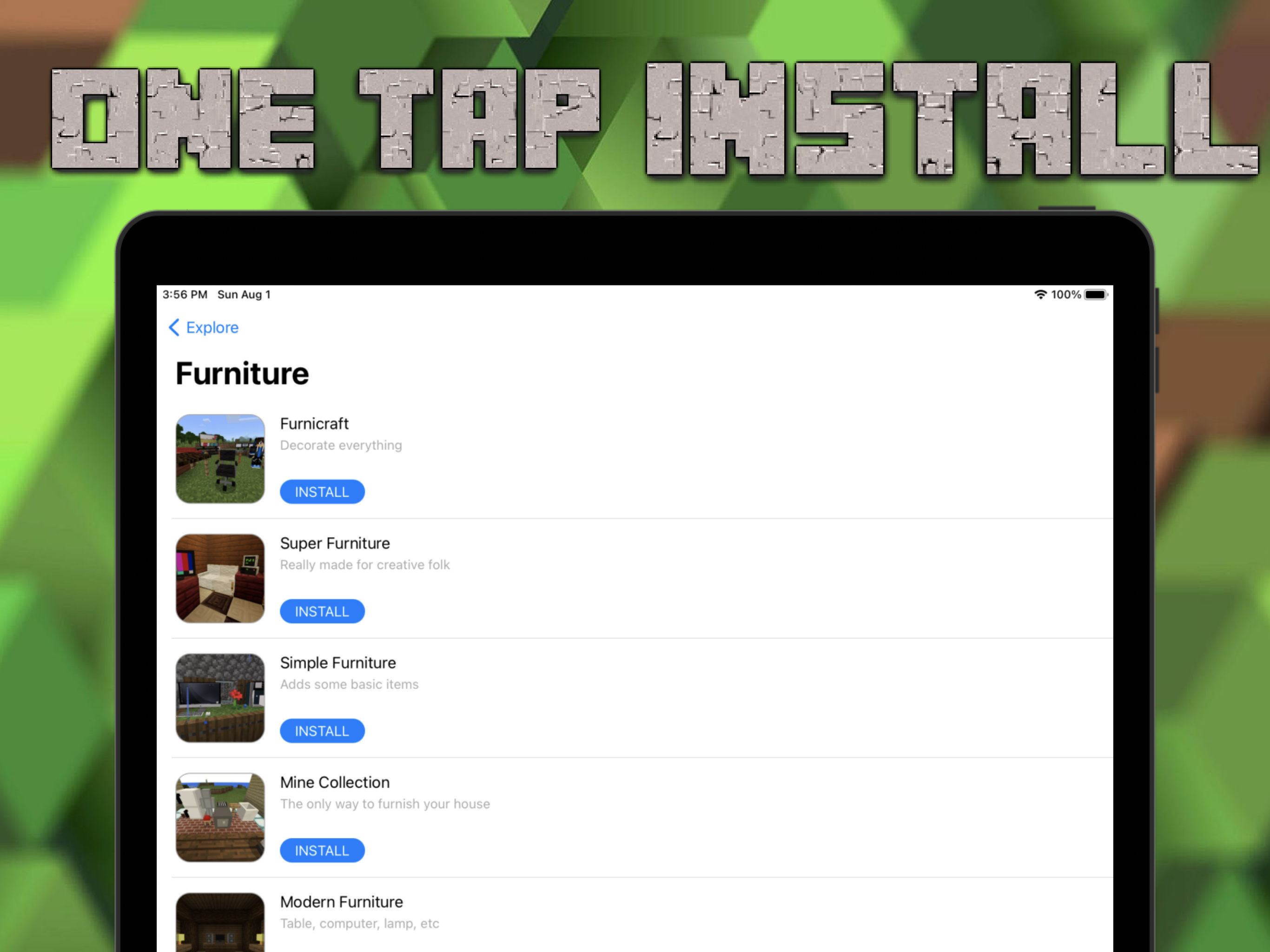 World of Mods for Minecraft PE