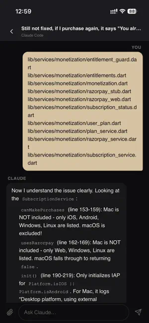 Shellular iPhone screenshot 6