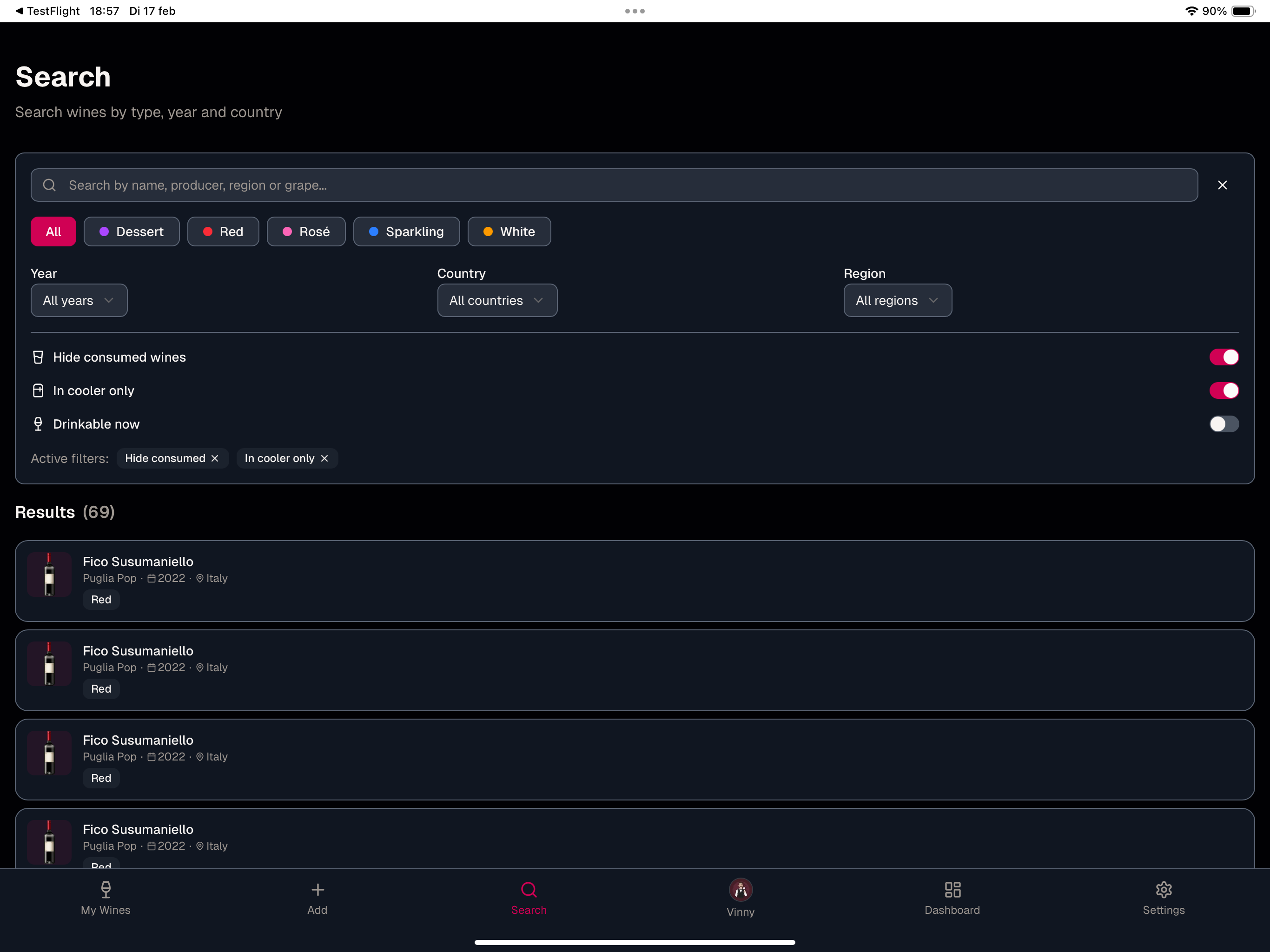 WineWorx: Wine Cellar Tracker screenshot 11