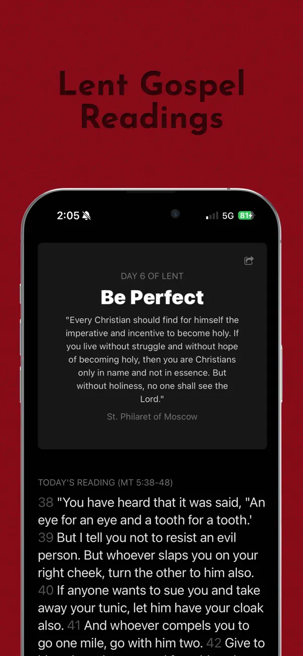 #3. Coptic Lent (iOS) Podle: David Salib