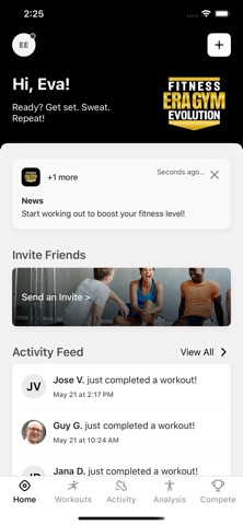 Era Gym iPhone screenshot