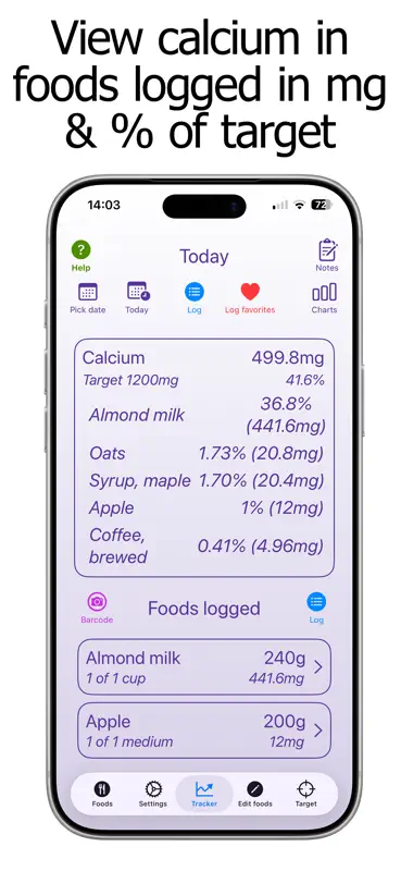 Calcium Counter and Tracker screenshot 6 of 10
