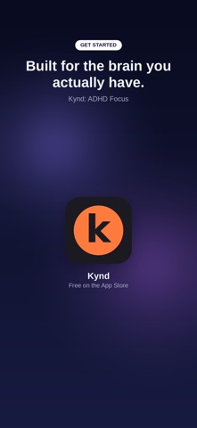 Kynd: ADHD Focus Screenshot 10 of 10