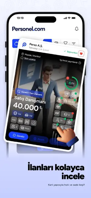 Personel.com iPhone screenshot 2