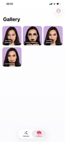 LensMake - AI Makeup Artist iPhone screenshot