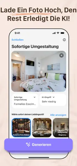 Screenshot von KI-Remodel – Innenarchitektur auf dem iPhone 1