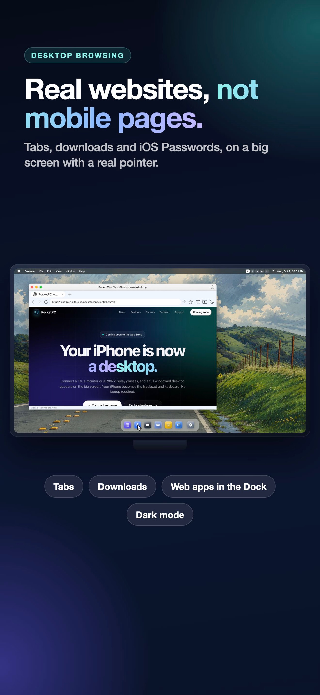 Screenshot 4 of PocketPC: Desktop Browser