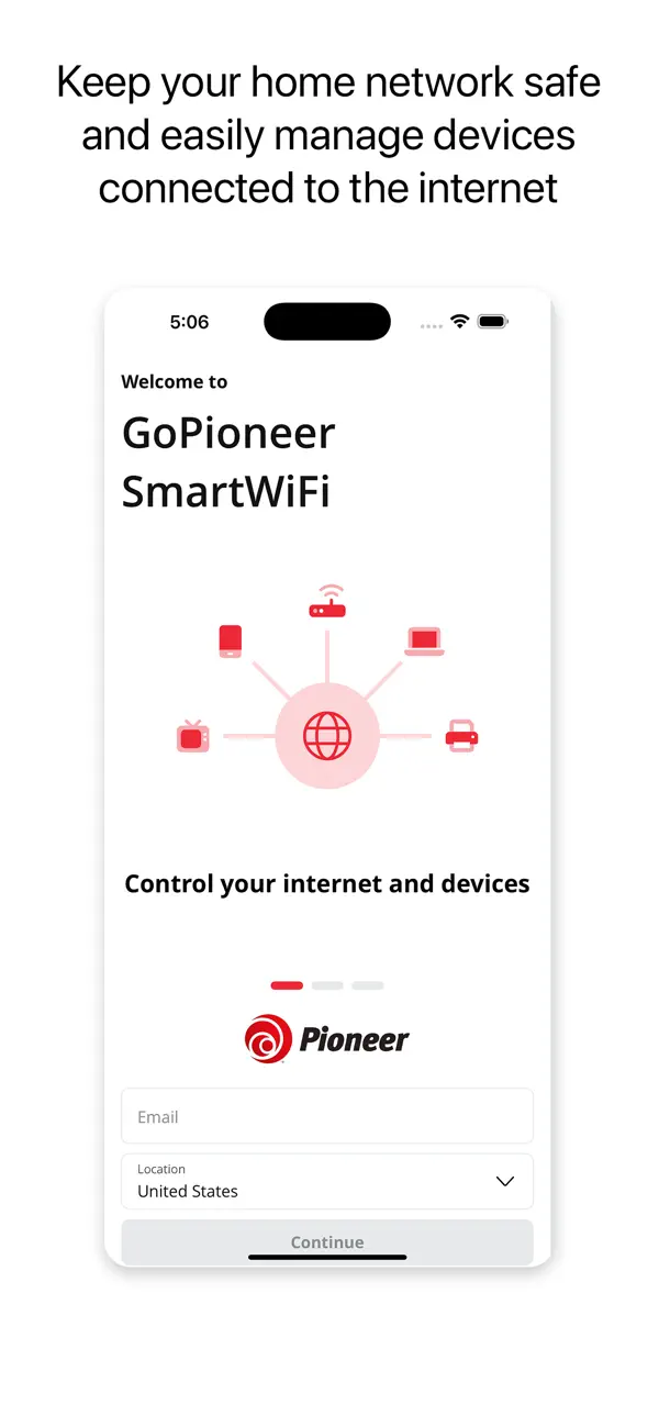 Screenshot #1 pour GoPioneer SmartWiFi