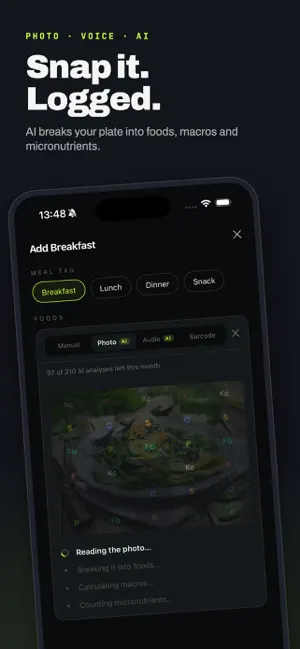 MacroDrop: calorie counter screenshot 2