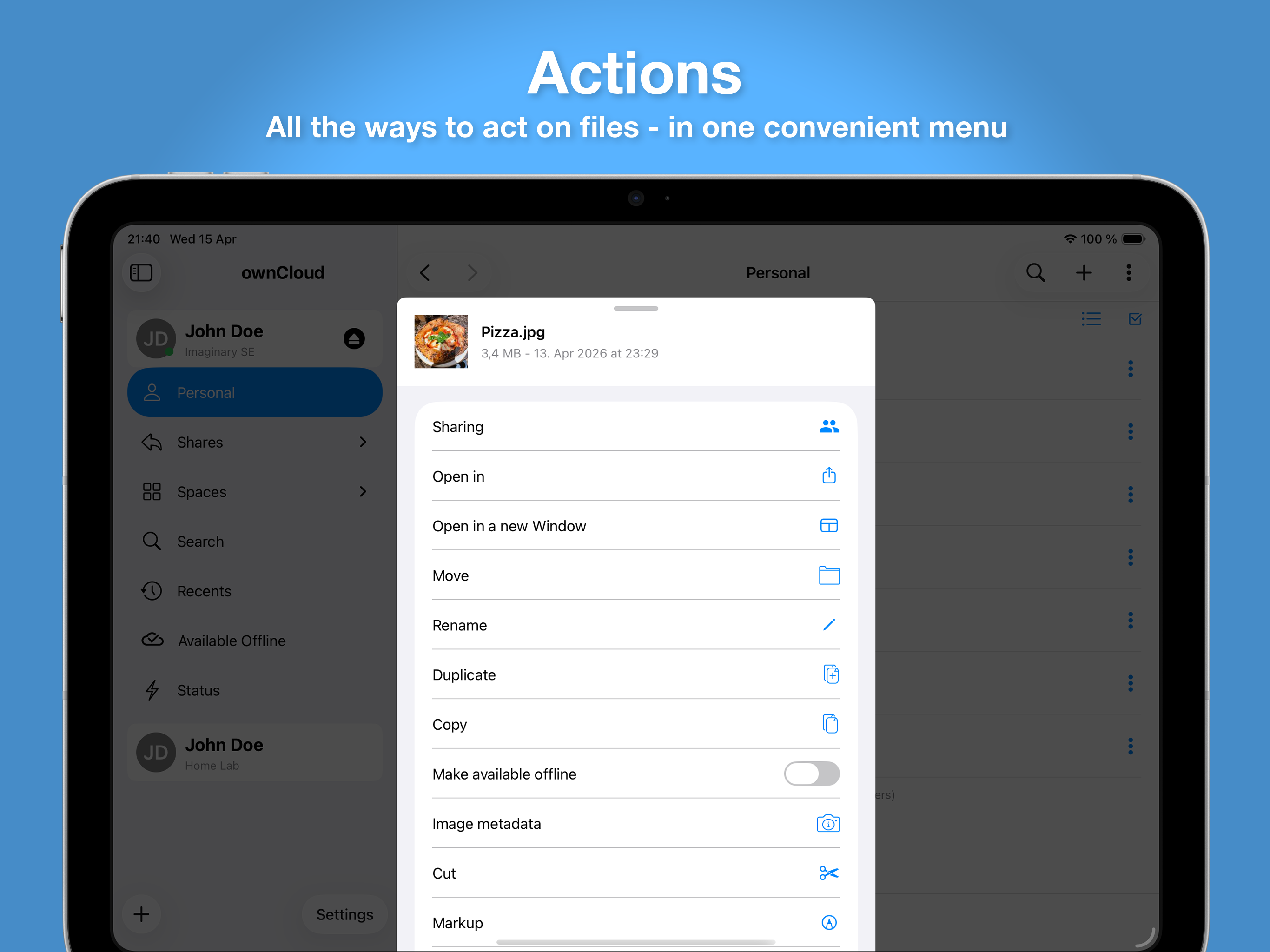 ownCloud - File Sync and Share screenshot 20