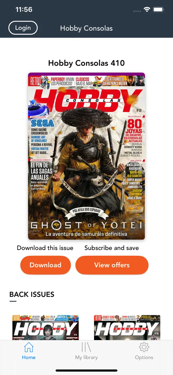 Screenshot #1 pour Hobby Consolas Revista