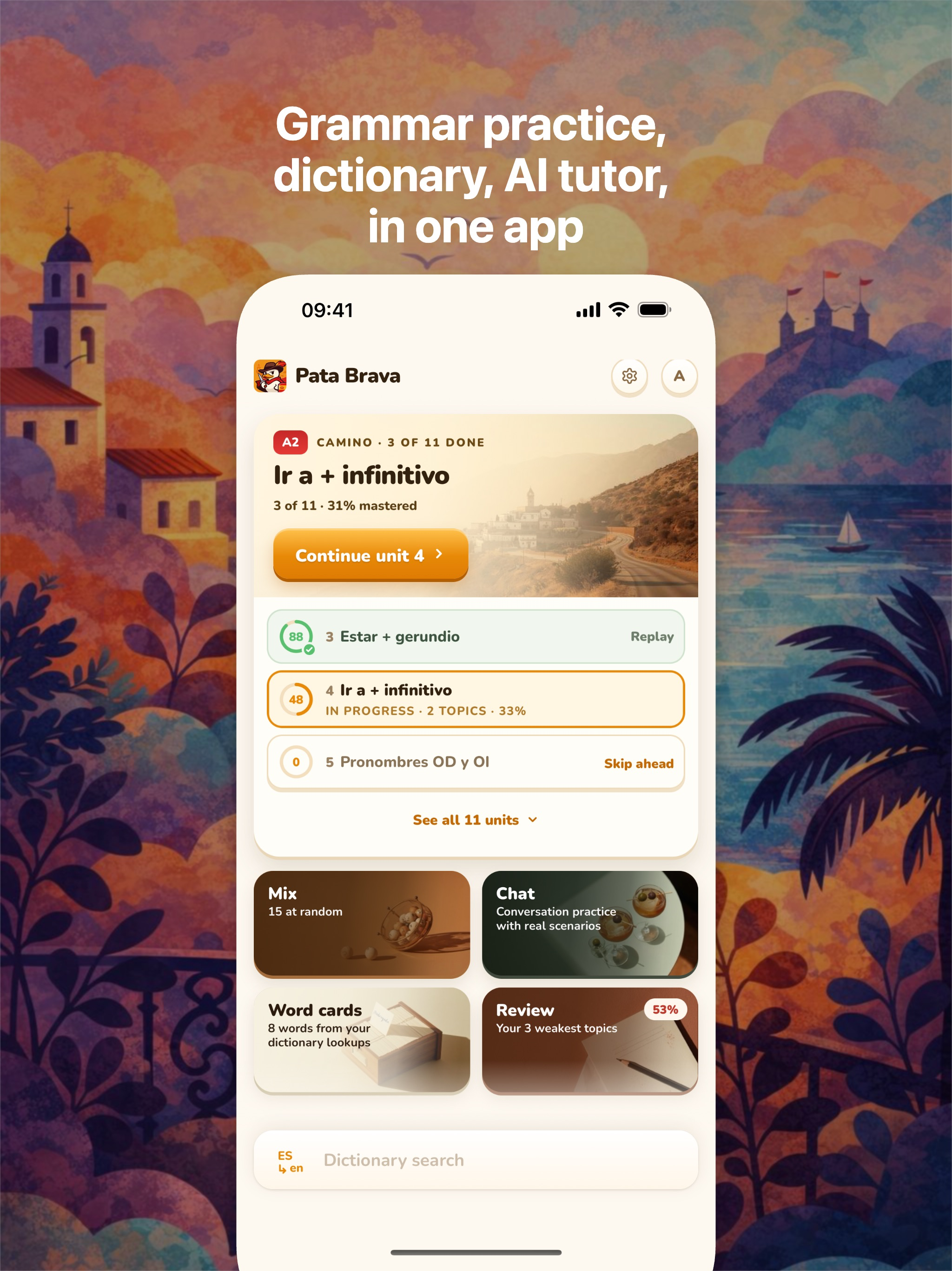 Pata Brava: Spanish Practice screenshot 11