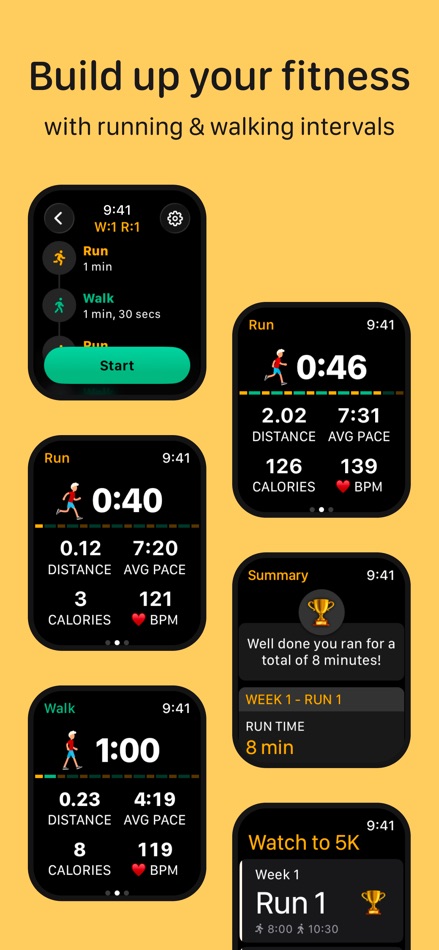 #4. Watch to 5K－Couch to 5km coach (iOS) Door: Spaceman Digital Ltd