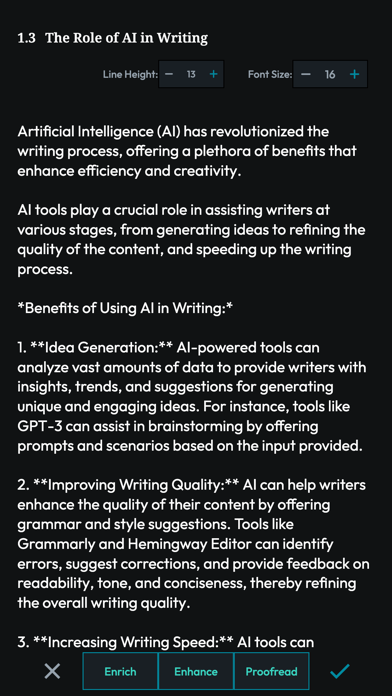 WABABAI Book Writing App Screenshot