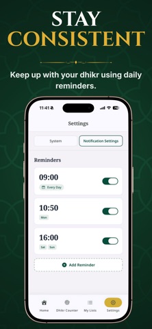 Dhikr Counter & Tracker Screenshot 5 of 7