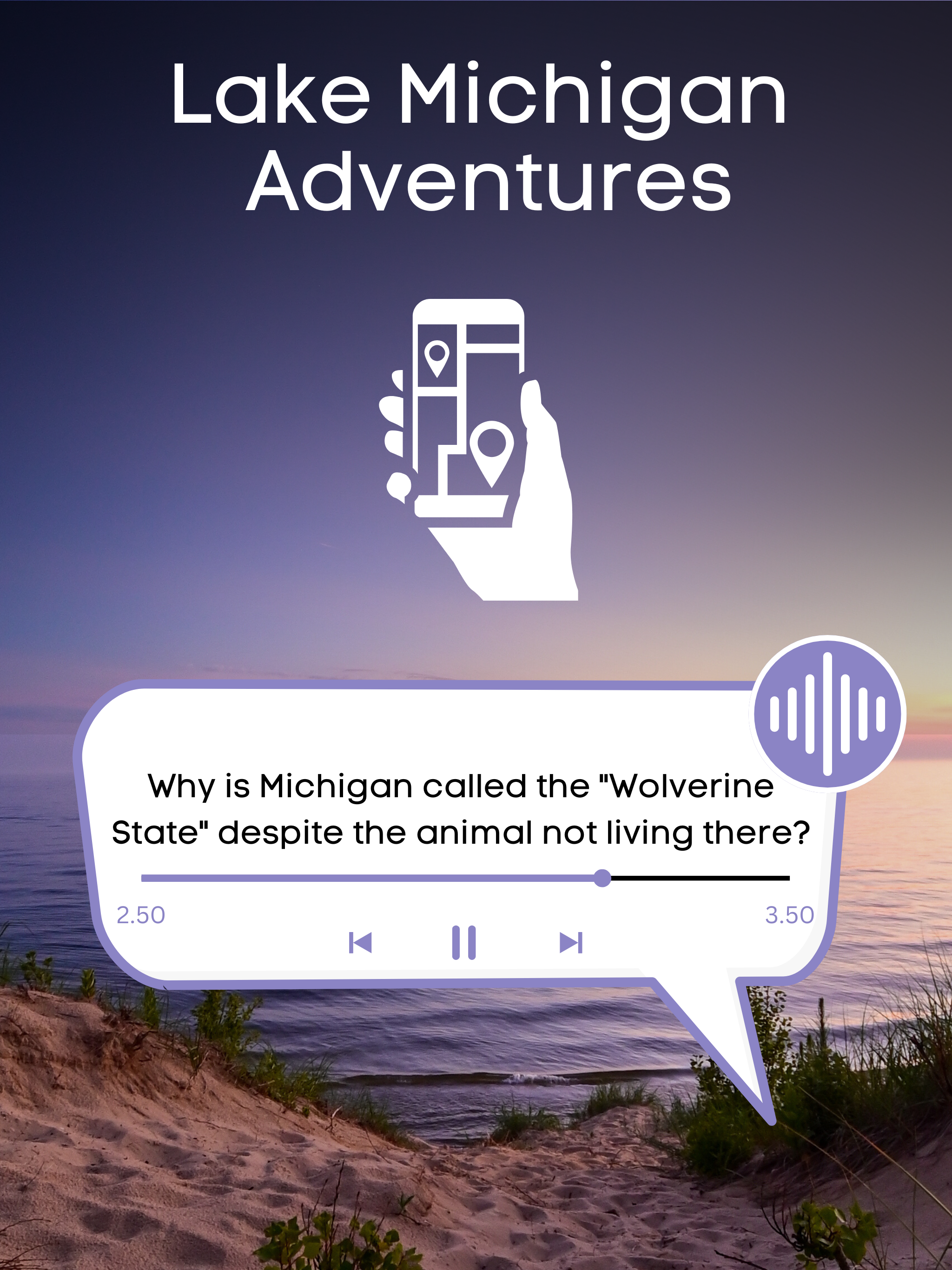 Lake Michigan GPS Driving Tour