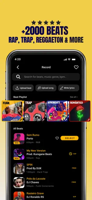 Murb: Rap & Music Studio screenshot 3
