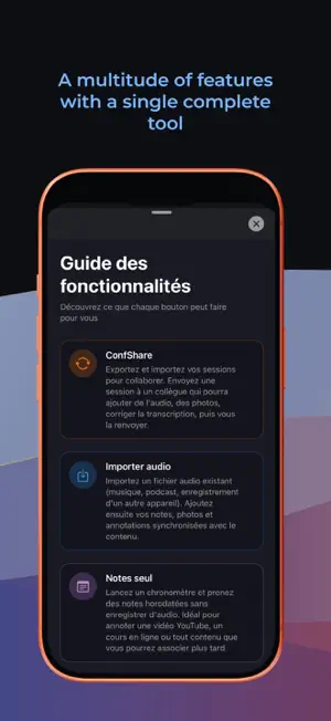 ConfSnap - Audio & Notes screenshot 4