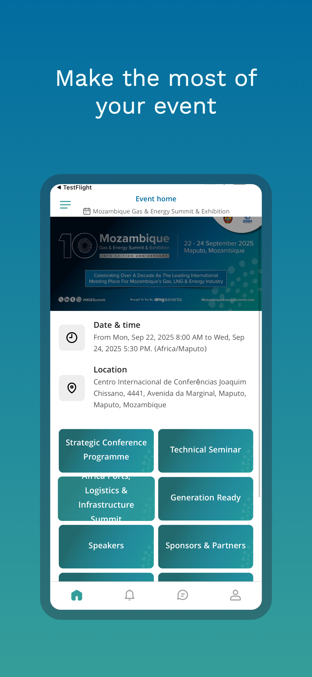 Mozambique Gas & Energy Summit screenshot 2