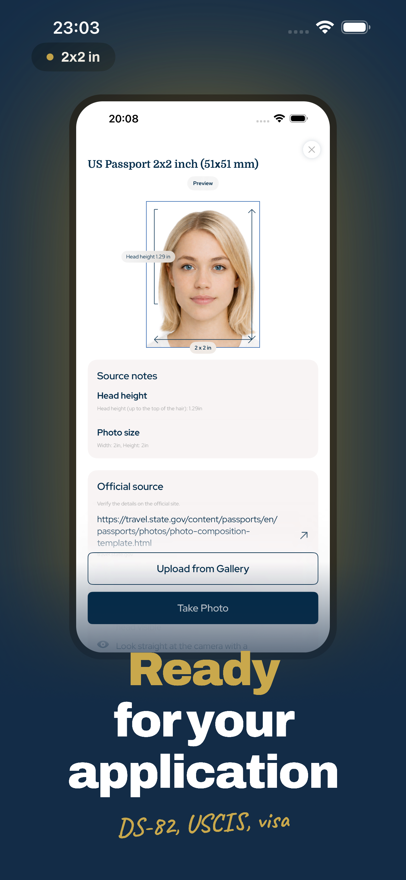 Passport Photo App – ID Studio screenshot 3