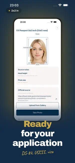 Passport Photo App – ID Studio screenshot 3