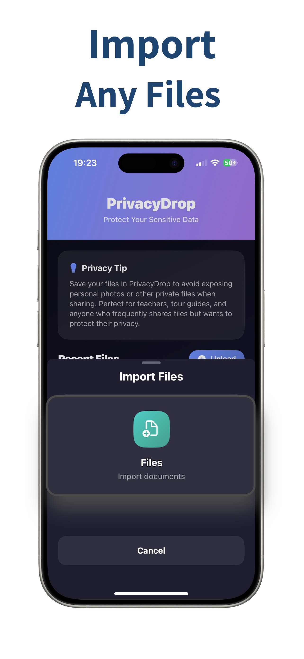 Screenshot 1 of Silent Drop: Secure Bridge
