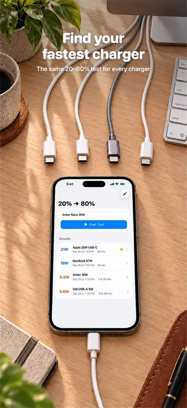 Watt Charging Speed：ワット計 screenshot 2 of 3