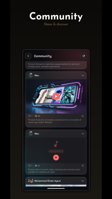 BeltyAI - AI Art Video & Game screenshot