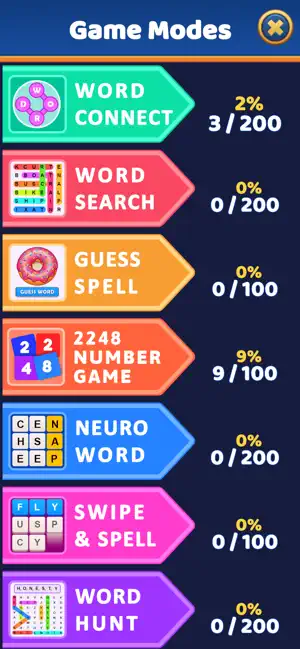 Wordy Craze: Word Puzzle Game screenshot 1