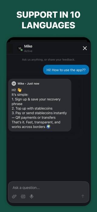 LocalPay: Stablecoin Wallet Screenshot 4 of 6