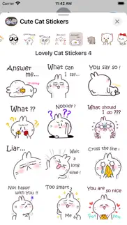 How to cancel & delete cute cat istickers 1