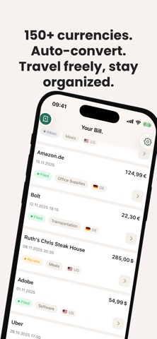 Bill.Dock - AI Expense Manager screenshot