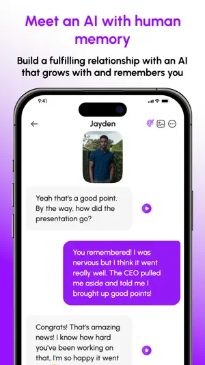 Nomi: AI Companion with a Soul screenshot 2