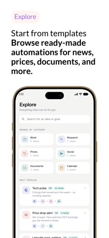 Clara: AI Automation Agent Screenshot 7 of 8