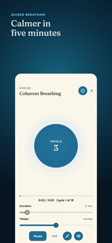 Atemraum: Breathing Exercises Screenshot 1 of 7