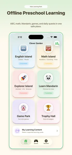 Kids Learning Park: Preschool screenshot 1