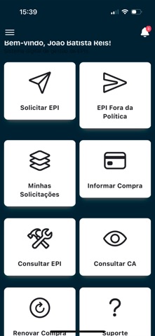 Meus EPIs screenshot