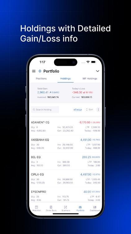 Zone : Definedge Trading App screenshot-4