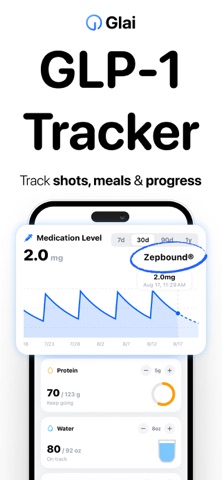 Glai: GLP-1 Tracker & Diet Screenshot 3 of 10