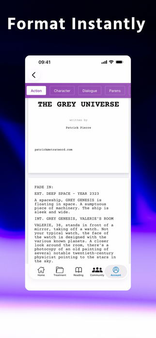 Stratword - Script Writing Screenshot 3 of 7