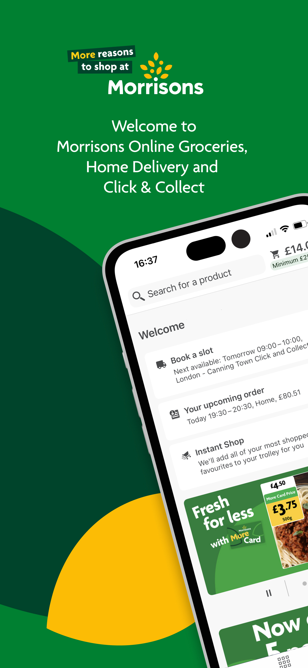 Morrisons Grocery Shopping