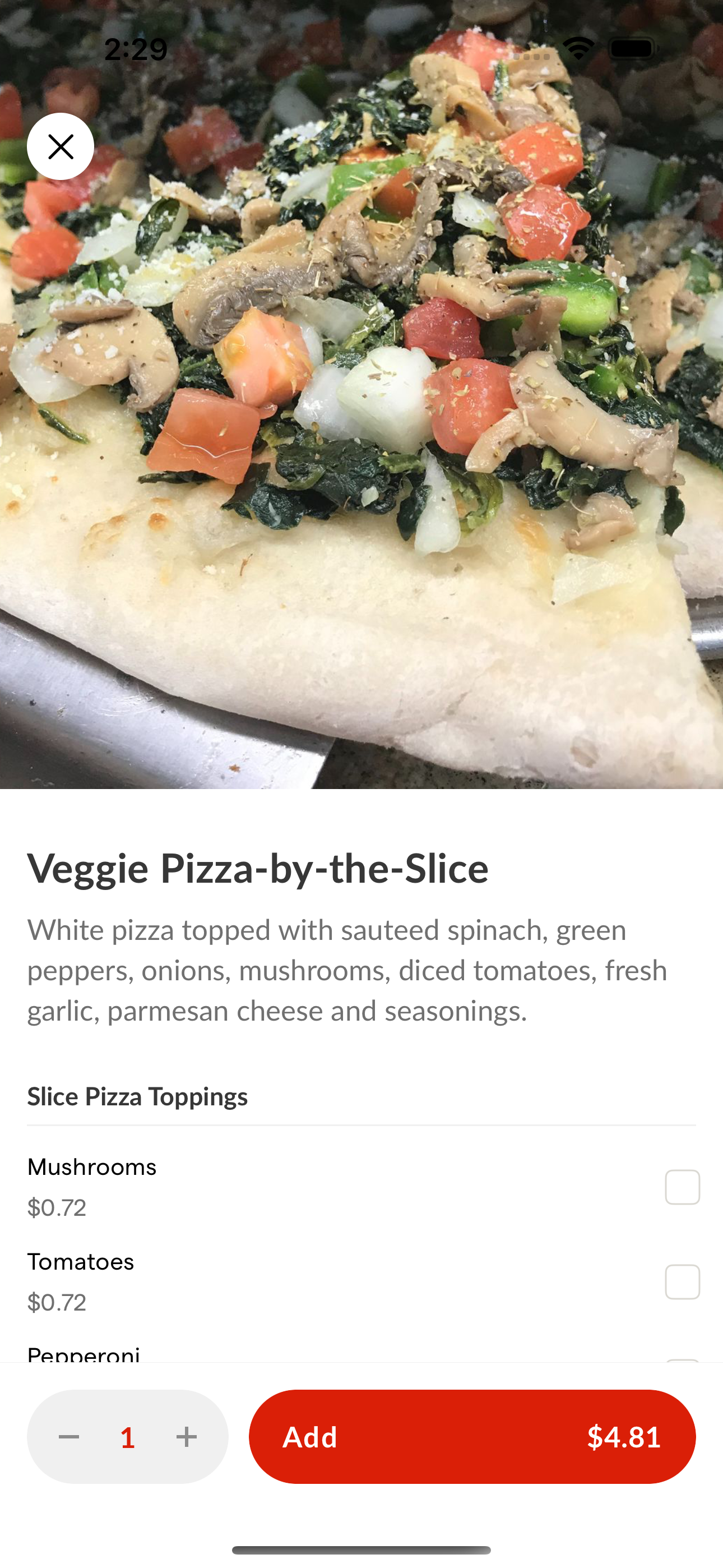 Las Olas Pizza Co. screenshot 4