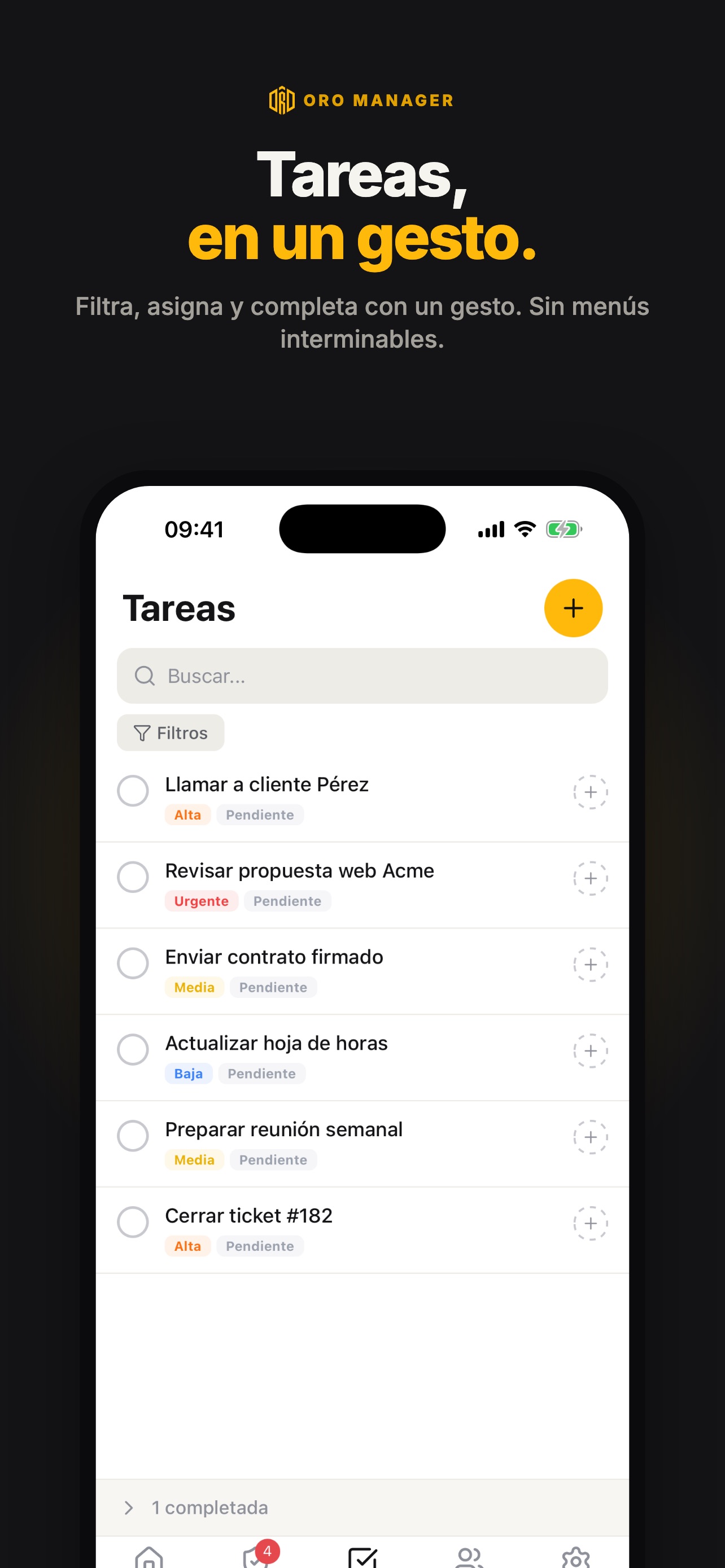 Screenshot 6 of Oro Manager