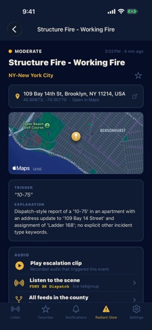 Squawster - Police Scanner App Store screenshot 3