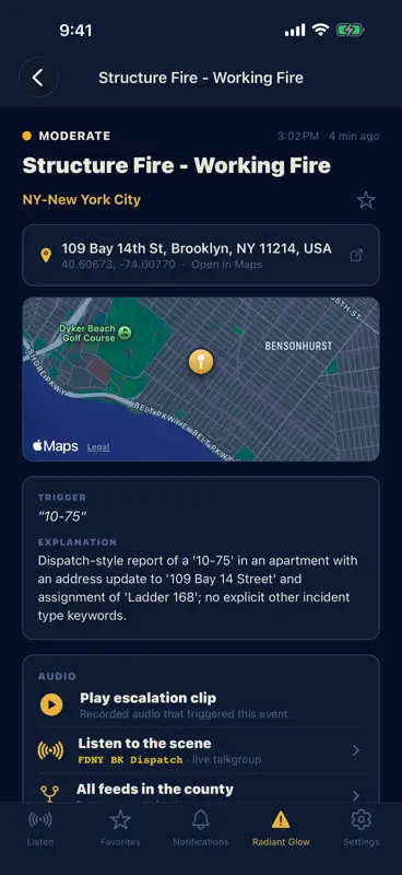 Squawster - Police Scanner screenshot 3 of 5