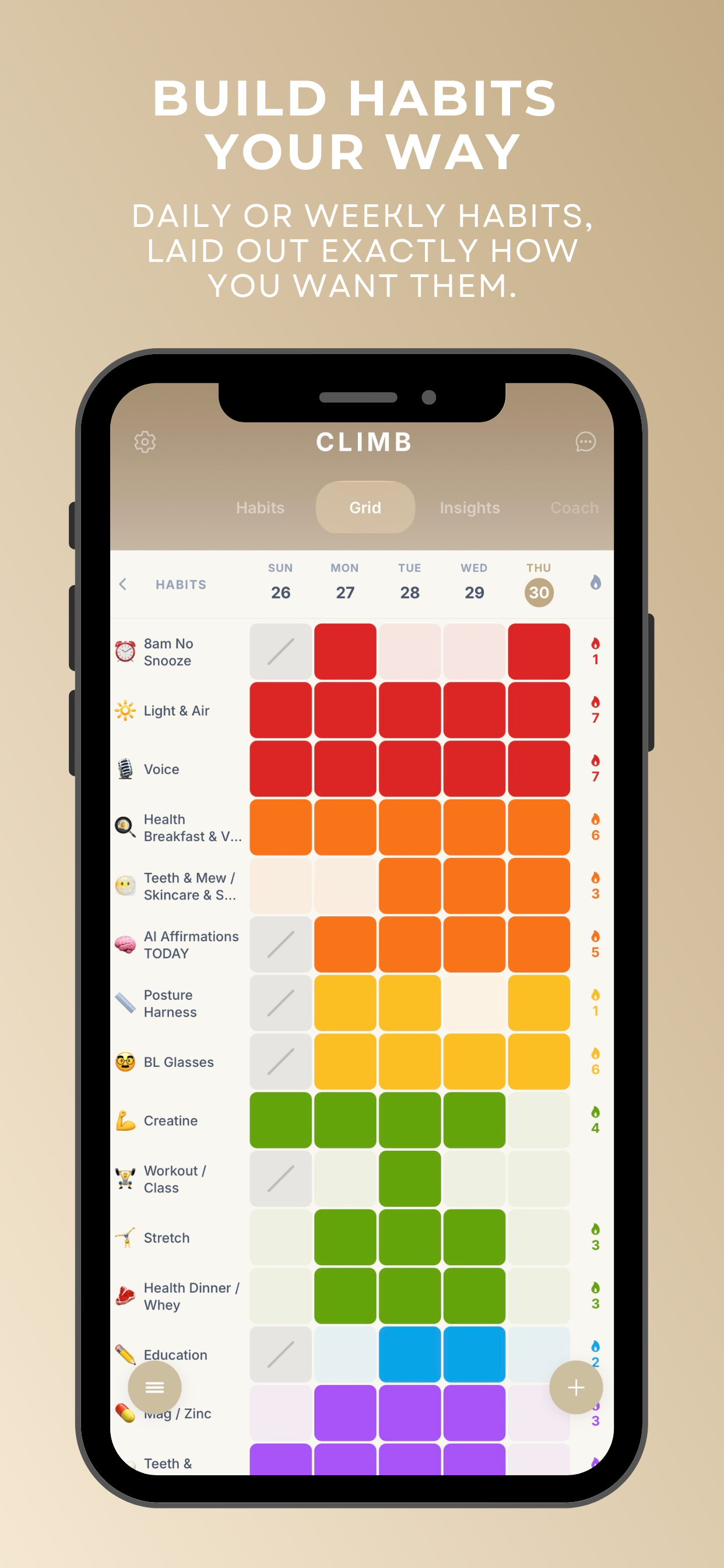 CLIMB: Habit Tracker screenshot 5